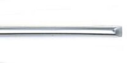 Picture of Sterling Silver Half-Round Wire, 8 Gauge (.128" Base), Sold by Weight 