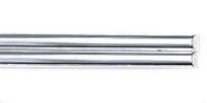 Picture of Wire Sterling Silver 8 Gauge/.128 Inch Double Half Round