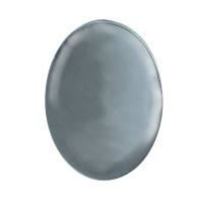 Picture of Sterling Silver Oval 22 Gauge 30x40mm