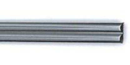 Picture of Wire Nickel Silver 8 Gauge/.257 Inch Double Half Round 5ft Coil