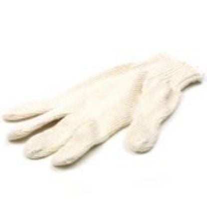 Picture of White Single Buffy Polish Glove