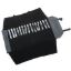 Picture of Black Vinyl Jewelry Roll, 16 Snaps, 22" W x 11" H, Sold individually, Imported