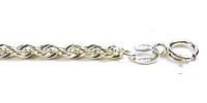 Picture of Sterling Silver French Rope Chain 24 inch x 2mm