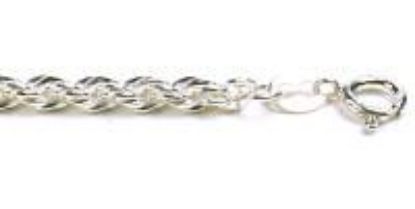 Picture of Sterling Silver French Rope Chain 24 Inch x 3mm