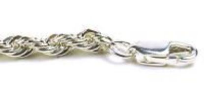 Picture of Sterling Silver French Rope Chain 24 Inch x 4mm