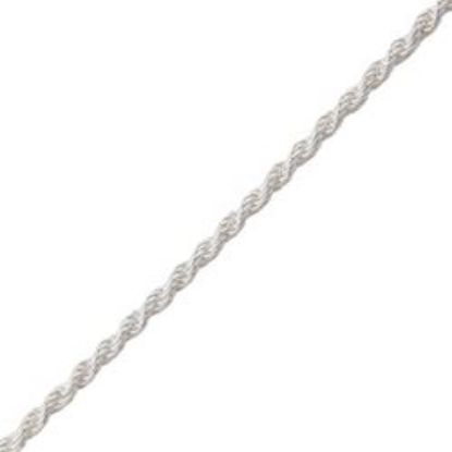 Picture of Sterling Silver French Rope Chain 20 Inch x 1.2mm. Made in Italy