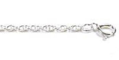 Picture of Sterling Silver Medium 15 Rope Chain 22 Inch x 1.8mm
