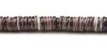 Picture of Violet Oyster Heishi Bead 4-5mm 24" Strand