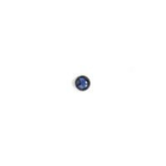 Picture of Blue Paua Shell Round Cabochon 4mm