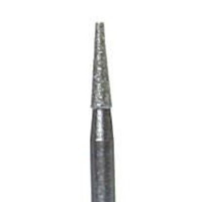 Picture of Tapered Cylinder Diamond Burr, Medium/Fine, 2-1mm