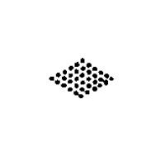 Picture of 1/4" Stamp #20 Dot Diamond