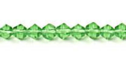 Picture of Dark Green Czech Style Bead 4mm 16" Strand
