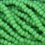 Picture of Size 13 Czech Seed Beads, Opaque Light Green, Sold by the Hank