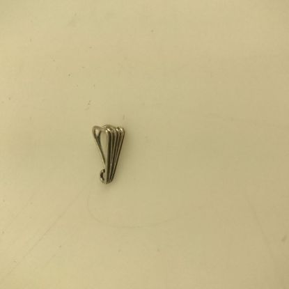 Picture of Sterling Silver Lines 5.4mm Bail 5x14mm<br />B&B Benbassat