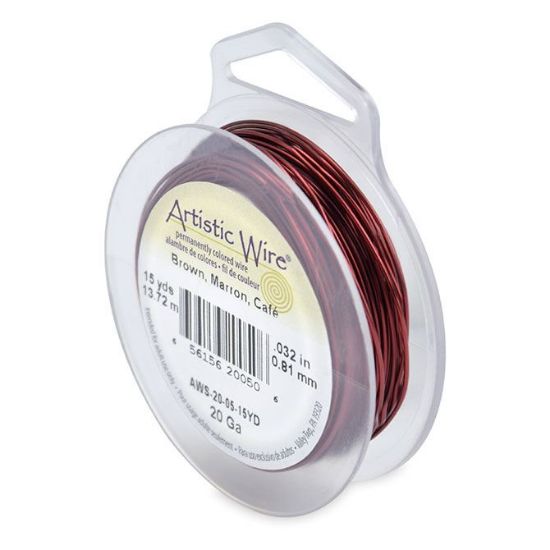 Picture of Brown Artistic Wire 20ga 15 Yards