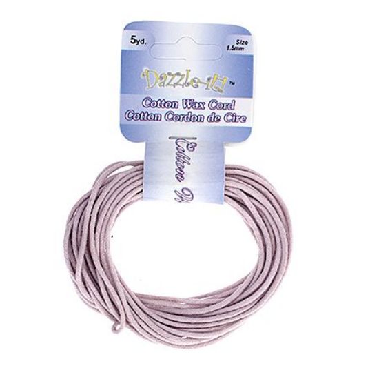 Picture of 1.5mm Waxed Mauve Cotton 5 yards