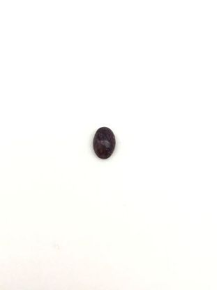 Picture of Purple Stabilized Compressed Spiny Oyster Cabachon 4x6mm Oval, No Back