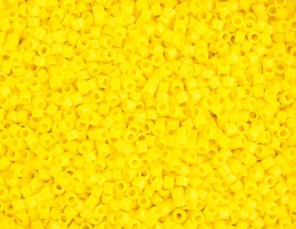 Picture of Miyuki Delica Size 11 Seed Beads, Yellow