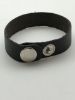Picture of Red Brown 15mm Cuff with 2 snaps, 8"