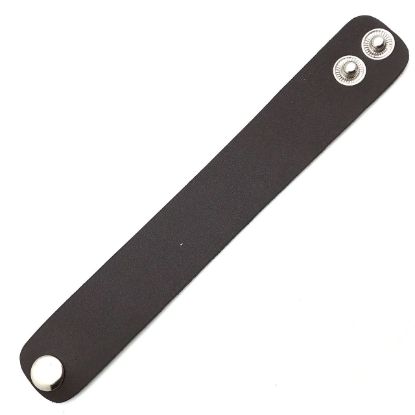 Picture of Red Brown 32mm Cuff with 2 snaps, 8.5"