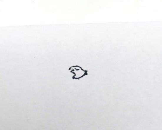 Picture of 1/4" Stamp A26 Eagle Head
