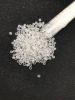 Picture of Size 8 Japanese Seed Beads, Crystal/Bright Blue Glow in the Dark (#2711), Approximately 25 Grams