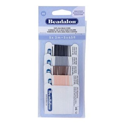 Picture of Silk Bead Cord Assortment Size 6