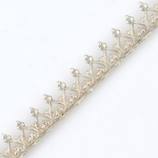 Picture of Bezel Sterling Silver Gallery/Ribbon 3280