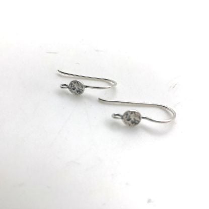 Picture of Sterling Silver Circle Ear Wire with Loop, 0.030"