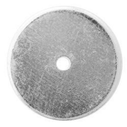 Picture of Silver Plated Washer 12mm<br />50 pcs