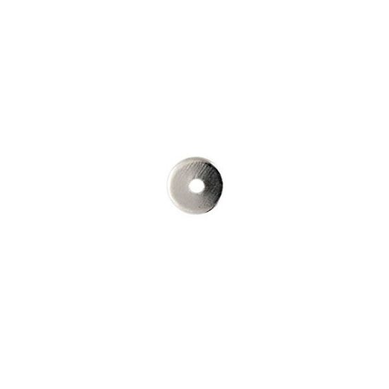 Picture of 4mm Silver Plated Washer, 50 pieces