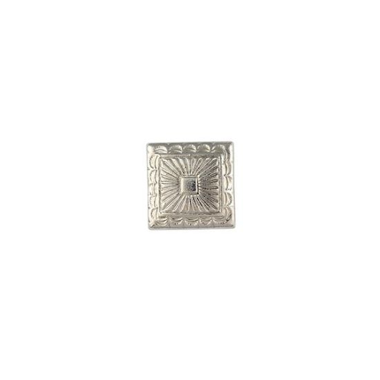 Picture of 15mm NKP Concho Square Sun Burst 2 Prong