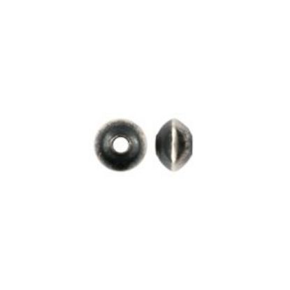 Picture of Sterling Silver Navajo Pearl style by JCK, Rondelle 4mm Bead