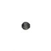 Picture of Sterling Silver Navajo Pearl Style by JCK, 7.5mm Twisted Corrugated Bead