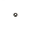 Picture of Sterling Silver Navajo Pearl Style by JCK, 6x25mm Corrugated Melon Bead