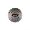 Picture of Nickel Silver Diamond 25mm Concho with Loop