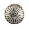 Picture of Nickel Silver Pearl 37mm Concho with Loop