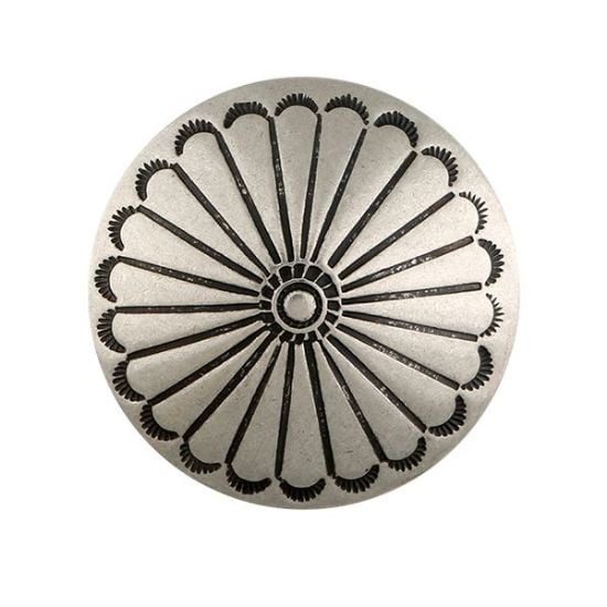 Picture of Nickel Silver Pearl 37mm Concho with Loop