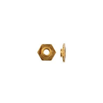 Picture of Brass Chicago Hex Nut Only, 9/32"