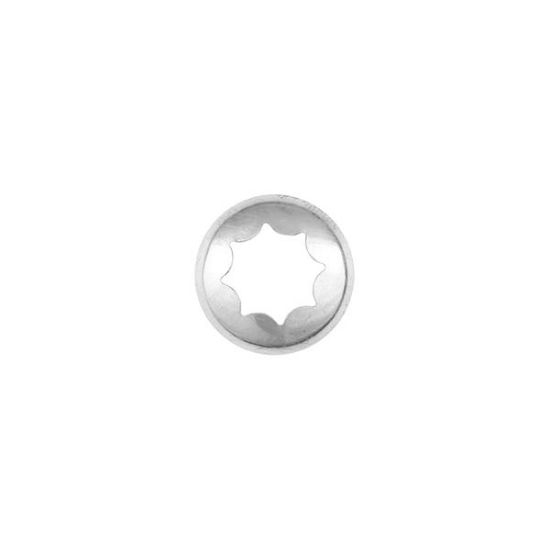 Picture of Sterling Silver Shadow Box Plain Round