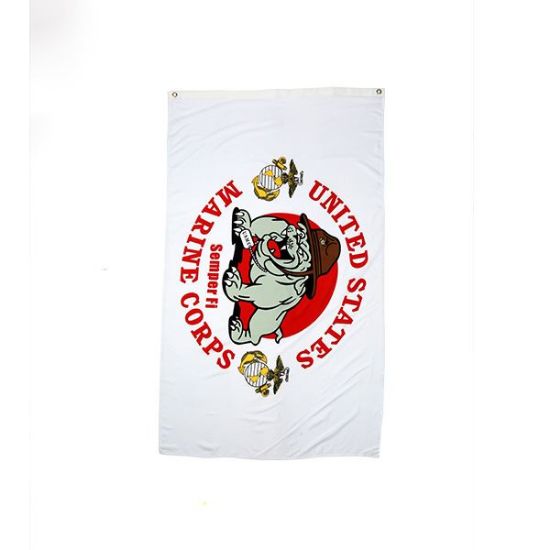 Picture of US Marines Bulldog 3'x5'