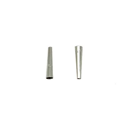 Picture of Sterling Silver Long Cone, 1/2" x 3mm Base