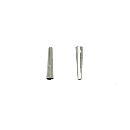 Picture of Sterling Silver Long Cone, 1/2" x 3mm Base