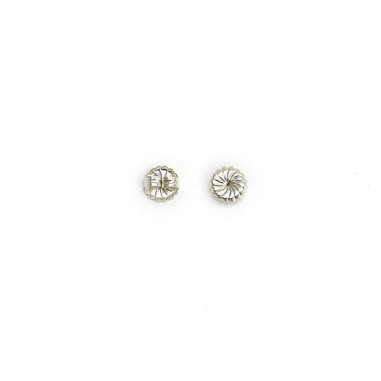 Picture of Sterling Silver Large Rosette Ear Clutch .038 Inch