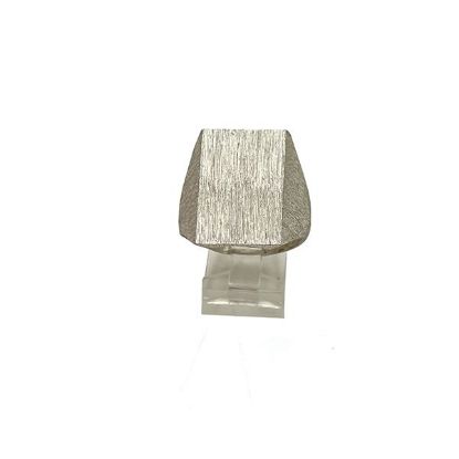 Picture of Sterling Silver Sand Cast Ring #36, 15x25mm Rectangle, Size 12