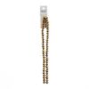 Picture of Crystal Lane 6x8mm Opaque Gold Iris Rondelle, 2 Strand 7" Strands