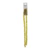 Picture of Crystal Lane 6x8mm Transparent Light Amber with Purple Luster Rondelle, 2 Strand 7" Strands