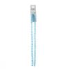 Picture of Crystal Lane 6x8mm Opaque Blue Aurora Borealis Rondelle, 2 Strand 7" Strands