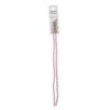 Picture of Crystal Lane 3x4mm Opaque Mauve Rondelle, 2 Strand 7" Strands