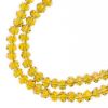Picture of Crystal Lane 3x4mm Transparent Light Amber with Purple Luster Rondelle, 2 Strand 7" Strands